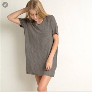Brandy Melville Striped T-Shirt Dress